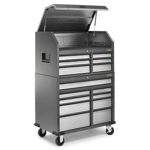 Gladiator® Coffre à outils mobile série Premier de 41 po (104.1 cm) à 15 tiroirs GATC4115JG