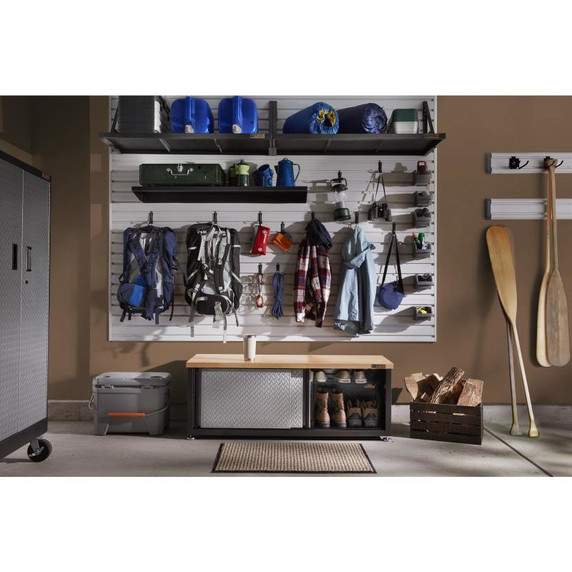 Gladiator® Banc de rangement pour souliers prêt-à-assembler GAGB54SBJG