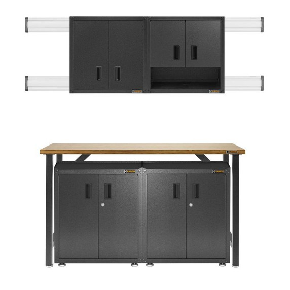 Gladiator® Armoire modulaire GearBox à porte pleine grandeur prête à assembler GAGB28FDESG