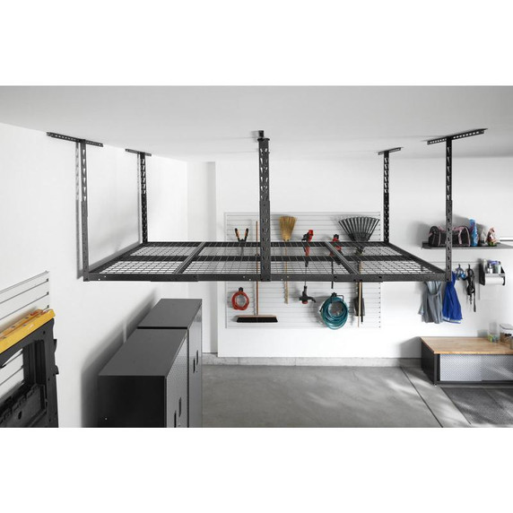 Gladiator® Tablette de rangement suspendue GearLoft™ de 4 pi (121,9 cm) X 8 pi (243,8 cm) GALS48M4JG