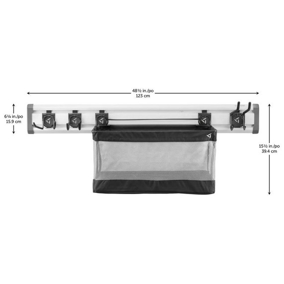 Gladiator® Trousse pour articles de sport GearTrack® GAKT48SSGY