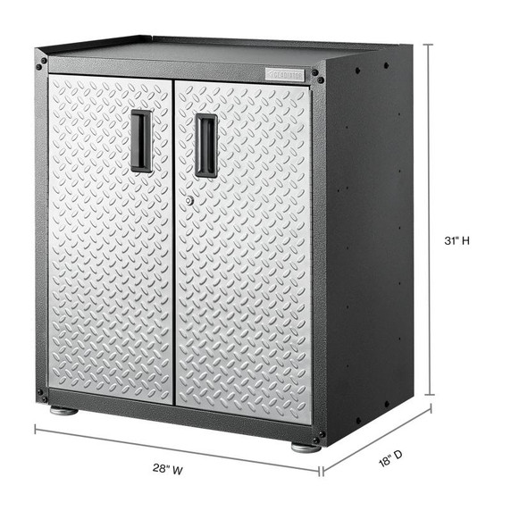 Gladiator® Armoire modulaire GearBox à porte pleine grandeur prête à assembler GAGB28FDYG