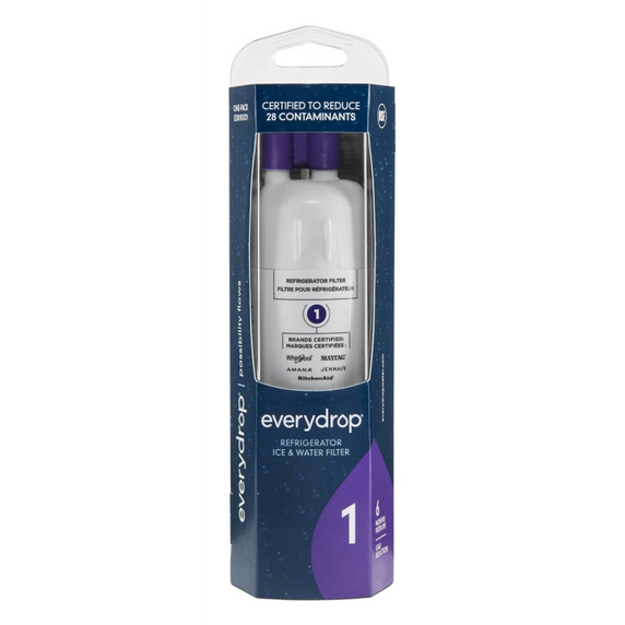 everydrop® Filtre à eau et glaçons pour réfrigérateur n°1 - EDR1RXD1B EDR1RXD1B