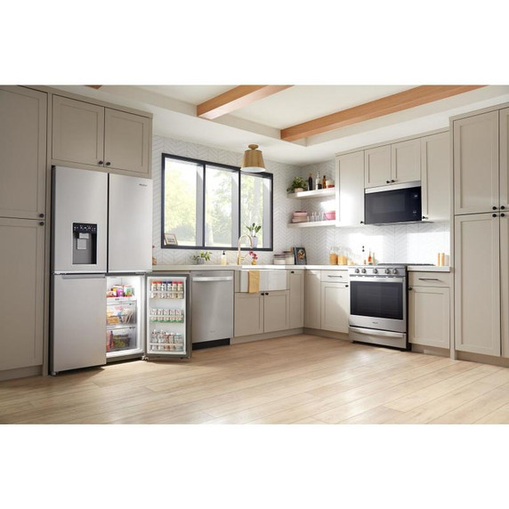 Whirlpool® Réfrigérateur à profondeur de comptoir à 4 portes avec machine à glaçons dans la porte de 36 po WRQC7836RZ