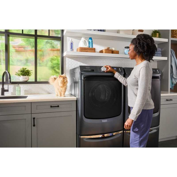 Maytag® Piédestal avec rangement pour laveuse et sécheuse à chargement frontal de 15,5 po XHPC155RF