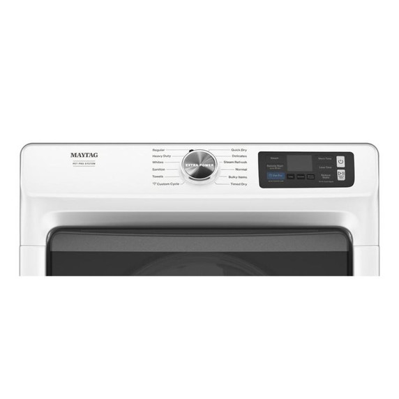 Maytag® Sécheuse au gaz intelligente Animal Pet Pro - 7.4 pi cu MGD7020RW