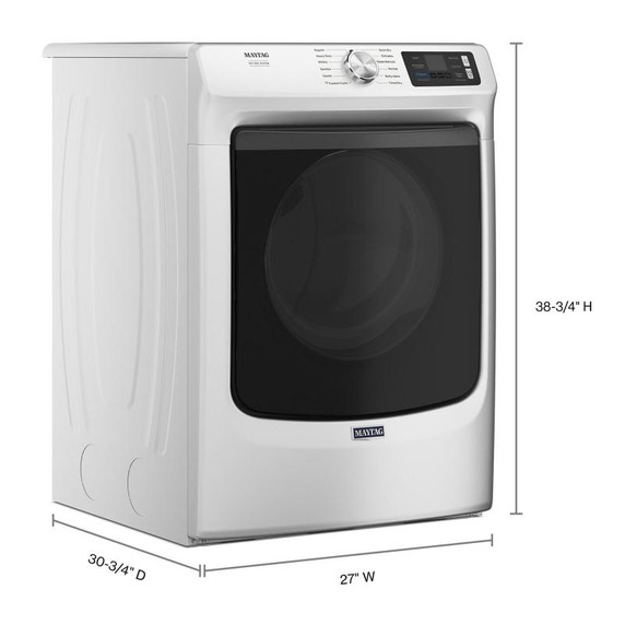 Maytag® Sécheuse au gaz intelligente Animal Pet Pro - 7.4 pi cu MGD7020RW