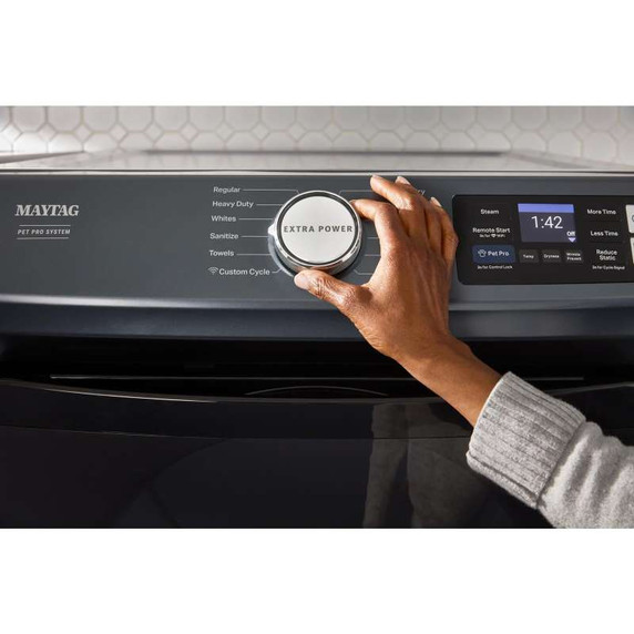 Maytag® Sécheuse au gaz intelligente Animal Pet Pro - 7.4 pi cu MGD7020RF