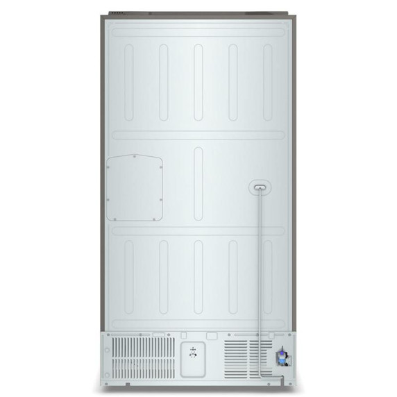 Kitchenaid® Réfrigérateur à 4 portes et profondeur de comptoir avec zone de température flexible et fini PrintShield™ de 36 po et 19.4 pi cu KRQC736RPS