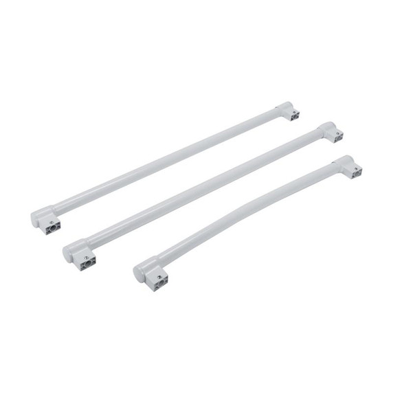 Trousse de poignées pour réfrigérateur à portes françaises - blanc W10716725