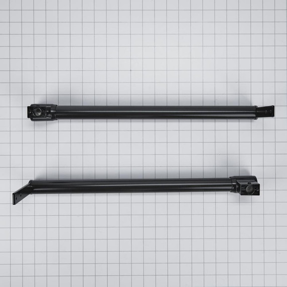 Trousse de poignées pour réfrigérateur à congélateur supérieur noir W10721893