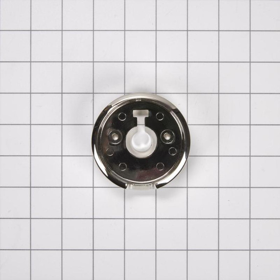 Boutons de cuisinière JennAir® en chrome à base lumineuse W11323061