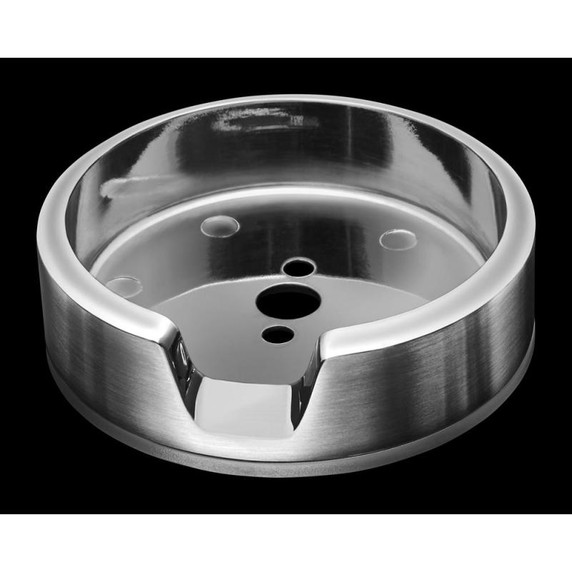 Boutons de cuisinière en chrome à base lumineuse W11323024