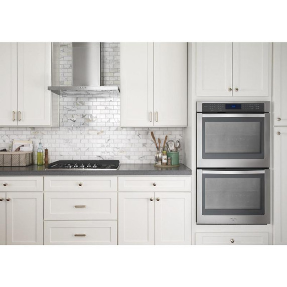 Whirlpool® Hotte de cuisine murale plate en acier inoxydable - 30 po WVW57UC0FS