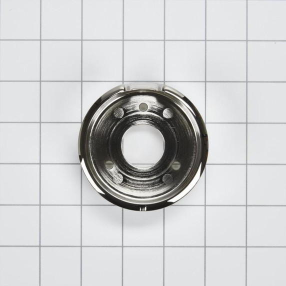 Boutons de cuisinière en chrome à base lumineuse, four W11317499