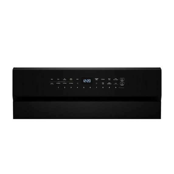 Whirlpool® Cuisinière au gaz intelligente de 30 pouces avec technologie de cuisson à air, auto-nettoyage/netoyage à la vapeur, préchauffage rapide avec capacité de 5.3 pi cu WFGS7530RB