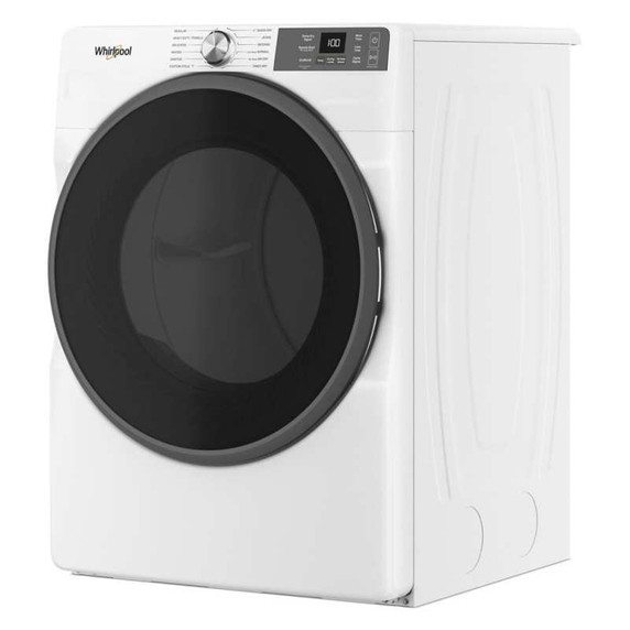 Whirlpool® Sécheuse intelligente au gaz certifiée ENERGY STAR® avec option Wrinkle Shield™ de 7,4 pi cu WGD5720RW
