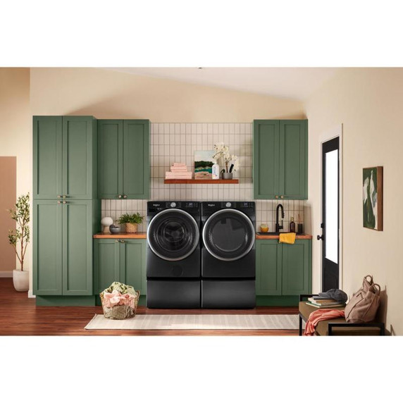 Whirlpool® Sécheuse intelligente au gaz certifiée ENERGY STAR® avec options à vapeur de 7,4 pi cu WGD6720RU