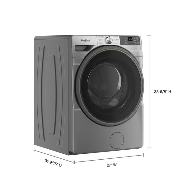 Whirlpool® Laveuse à chargement frontal intelligente certifiée ENERGY STAR® avec système de ventilation FreshFlow™ de 5.2 pi cu. C.E.I. WFW5720RR