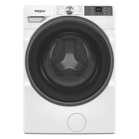 Whirlpool® Laveuse à chargement frontal intelligente certifiée ENERGY STAR® avec système de ventilation FreshFlow™ de 5.2 pi cu C.E.I. WFW5720RW