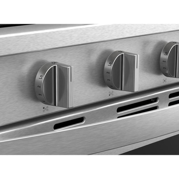 Whirlpool® Cuisinière au gaz de 30 pouces avec friture et cuisson à air, autonettoyante avec préchauffage WFGS5030RZ