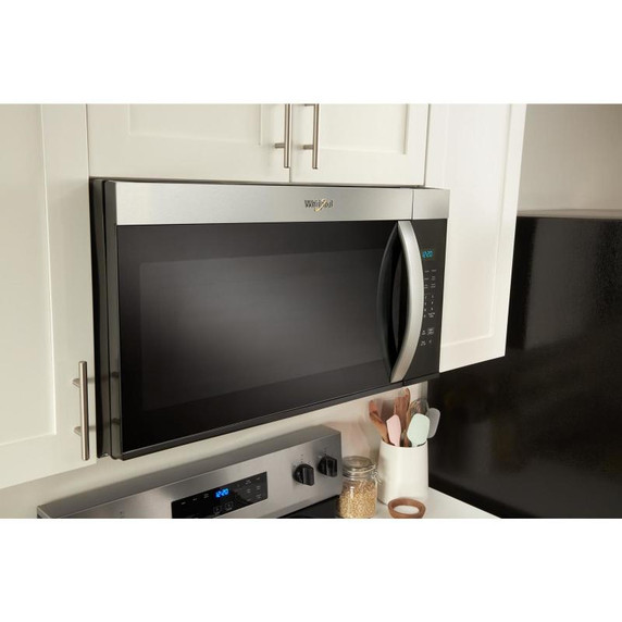 Whirlpool® Four à micro-ondes à hotte intégrée avec une puissance de cuisson de 900 watts de 30 po et 1,7 pi cu YWMMS3130RZ