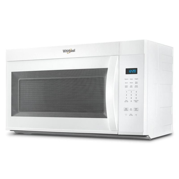 Whirlpool® Four à micro-ondes à hotte intégrée avec une puissance de cuisson de 900 watts de 30 po et 1,7 pi cu YWMMS3130RW
