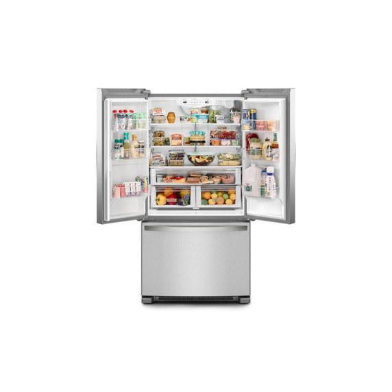 Whirlpool® Réfrigérateur à portes françaises, profondeur de comptoir et congélateur inférieur - 36po - 20picu WRFC2036RZ