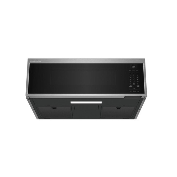 Kitchenaid® Four à micro-ondes à hotte intégrée à profil bas intelligent avec ventilateur double YKMML550RPS