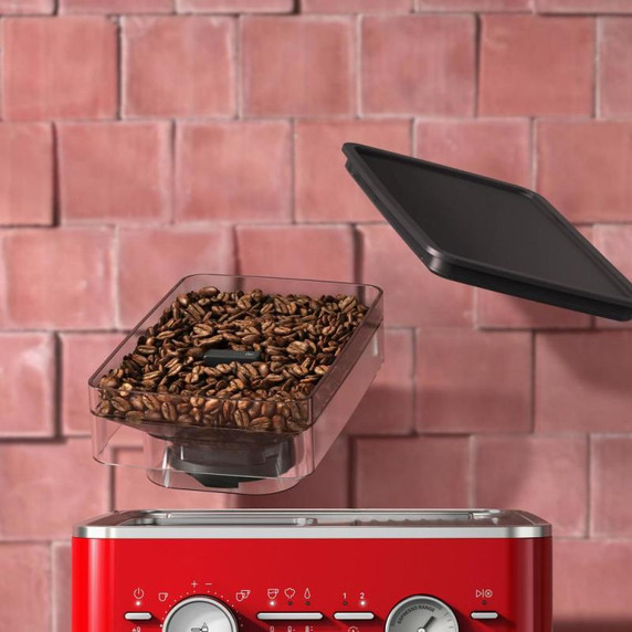Kitchenaid® Machine à espresso semi-automatique avec moulin à meule KES6551CA
