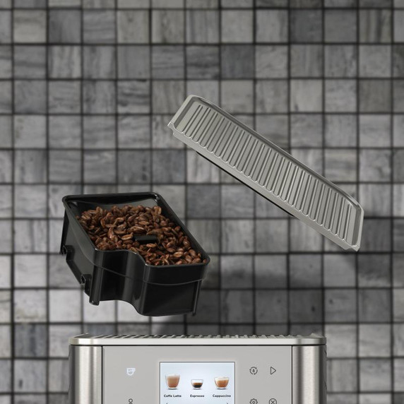 Kitchenaid® Machine à espresso entièrement automatique KF7 KES8557SX