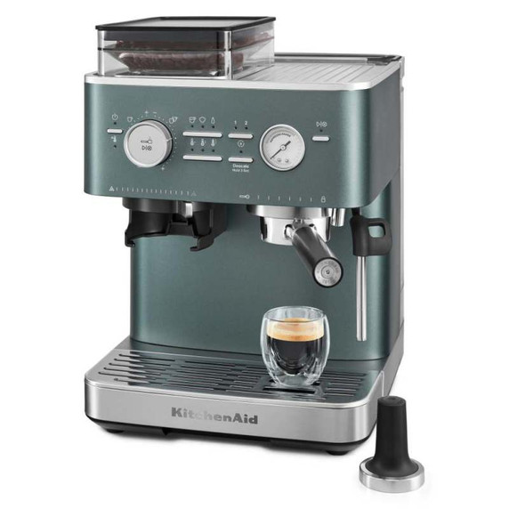 Kitchenaid® Machine à espresso semi-automatique avec moulin à meule KES6551JP