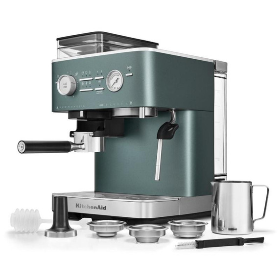 Kitchenaid® Machine à espresso semi-automatique avec moulin à meule KES6551JP