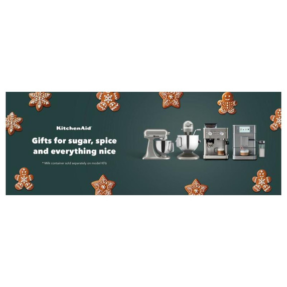 Kitchenaid® Machine à espresso entièrement automatique KF8 KES8558SX