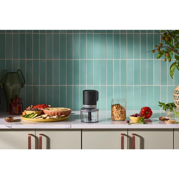 Hachoir descendant sans fil KitchenAid Go™ - Pile comprise KTCR351BM