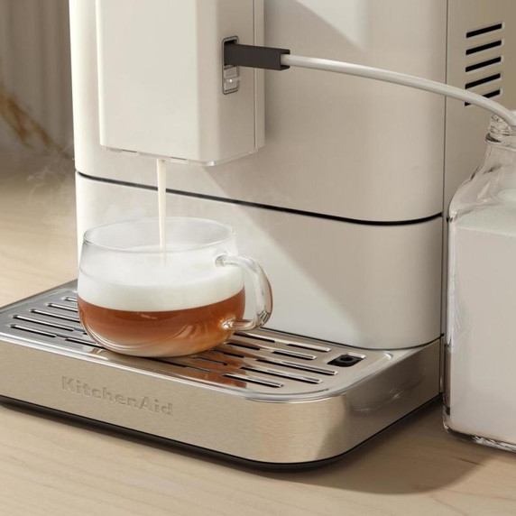 Kitchenaid® Machine à espresso semi-automatique avec moulin à meule KES6551PL