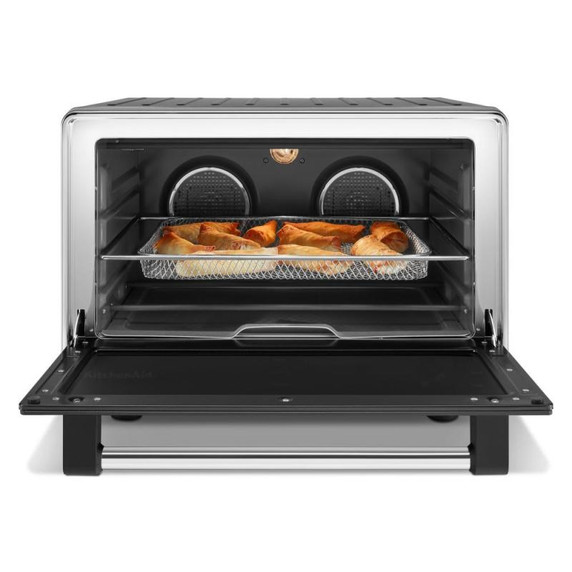 Four de comptoir KitchenAid® à convection double avec friture à air KCO224BM