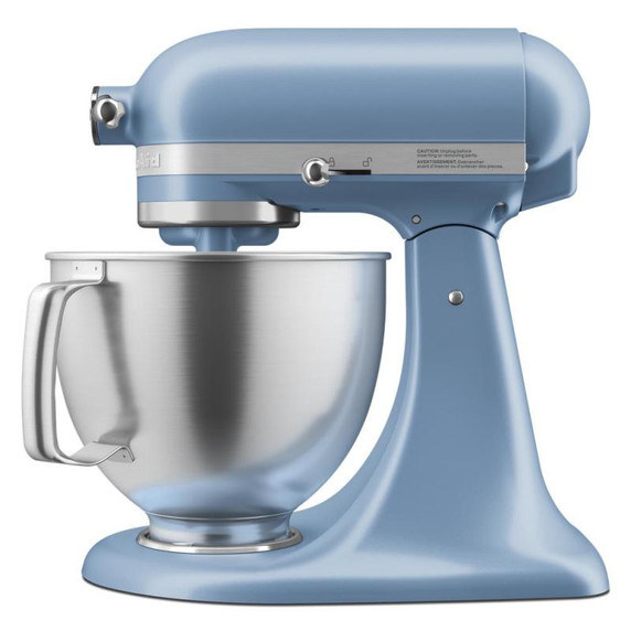 Batteur sur socle KitchenAid® de 5 pintes avec bol en acier inoxydable brossé. KSM192XDVB