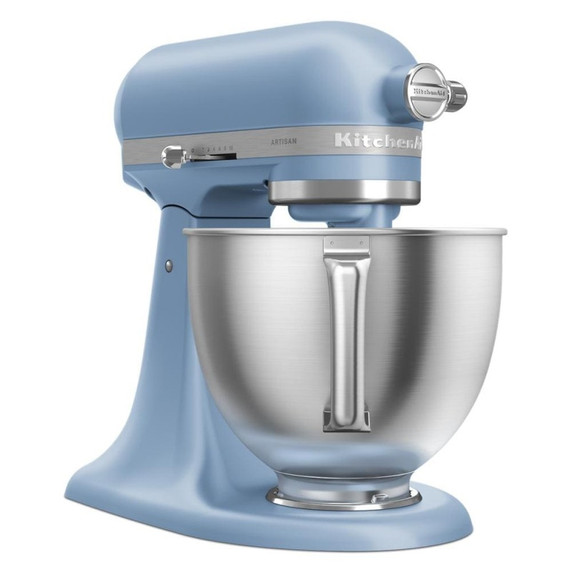 Batteur sur socle KitchenAid® de 5 pintes avec bol en acier inoxydable brossé. KSM192XDVB