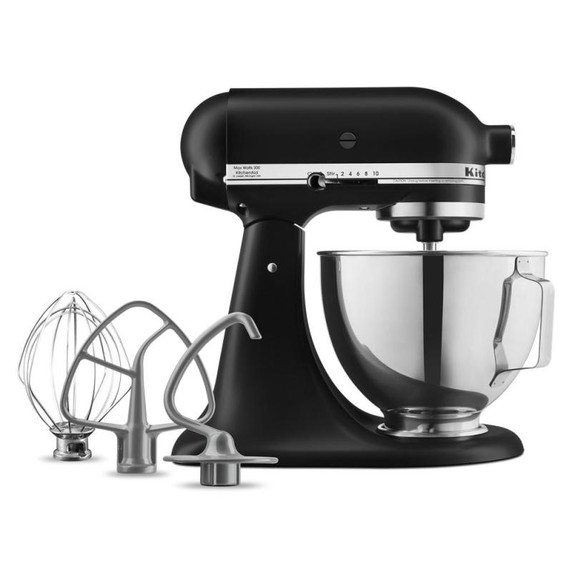 Kitchenaid® Batteur sur socle à tête inclinable Deluxe de 4,5 pintes KSM97BM