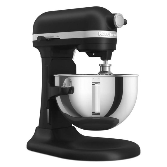 Batteur sur socle à bol relevable, 5,5 pintes, KitchenAid® KSM55SXXXBM