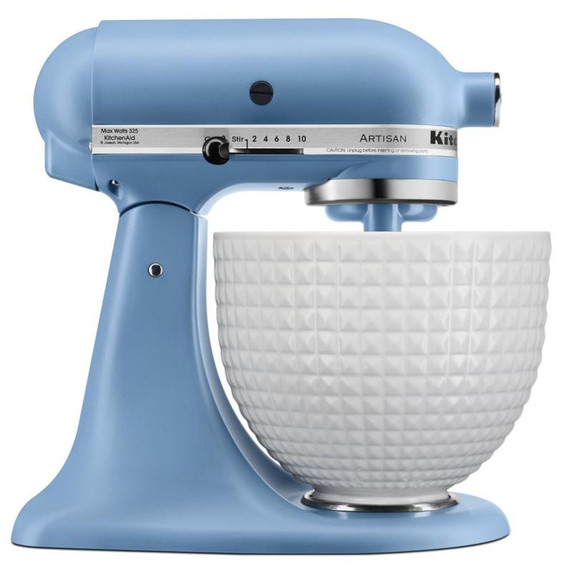Batteur sur socle à tête inclinable Artisan® KitchenAid® de 5 pintes KSM150PSVB