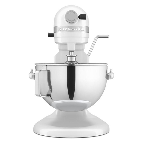 Batteur sur socle à bol relevable, 5,5 pintes, KitchenAid® KSM55SXXXWH