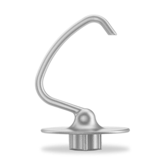 Kitchenaid® Crochet pétrisseur en C revêtu pour batteur sur socle à tête inclinable K45DH