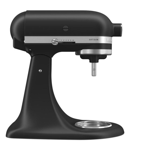 Batteur sur socle KitchenAid® de 5 pintes avec bol en acier inoxydable brossé KSM192XDBM