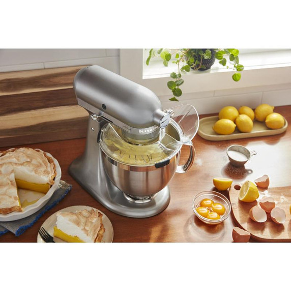 Kitchenaid® Batteur sur socle à tête inclinable Artisan® avec ensemble d'accessoires de qualité supérieure KSM195PSCU