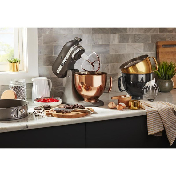 Kitchenaid® BOL POUR BATTEUR SUR SOCLE EN ACIER INOXYDABLE DE 5 PINTES KSM5SSBRC