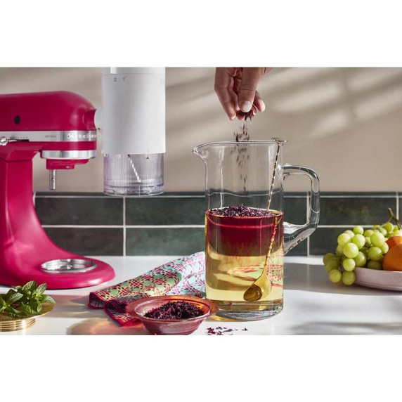 Kitchenaid® Batteur sur socle de la couleur de l’année 2023, Hibiscus KSM195PSHI