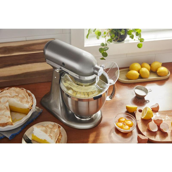 Kitchenaid® Batteur sur socle à tête inclinable Artisan® avec ensemble d'accessoires de qualité supérieure KSM195PSMS