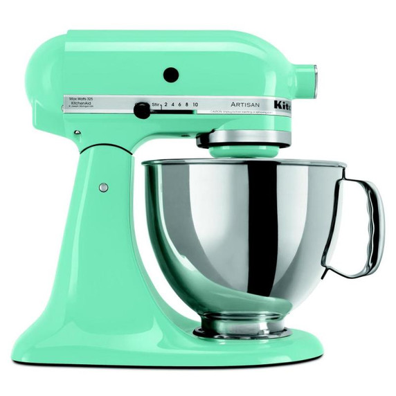 Batteur sur socle à tête inclinable de 5 pintes de la série Artisan de KitchenAid KSM150PSAQ
